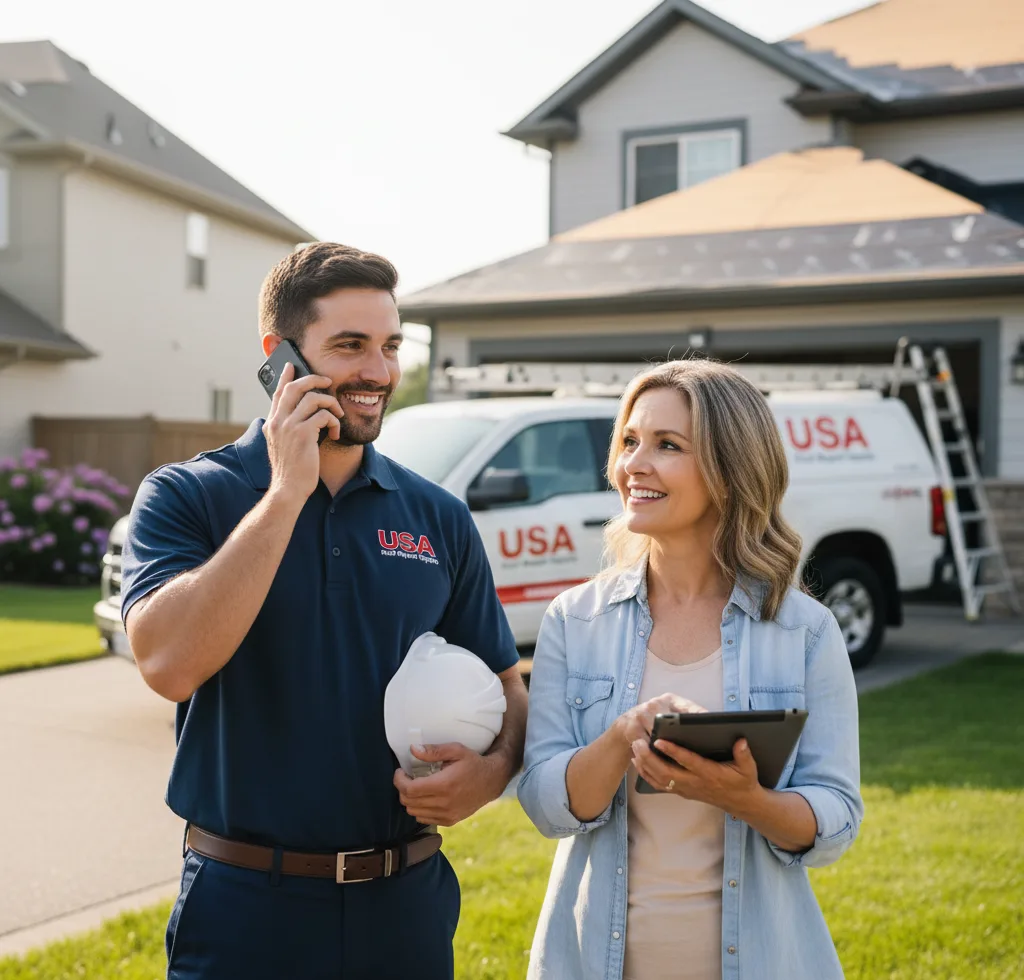 USA Roof Repair Experts customer support in Boonton